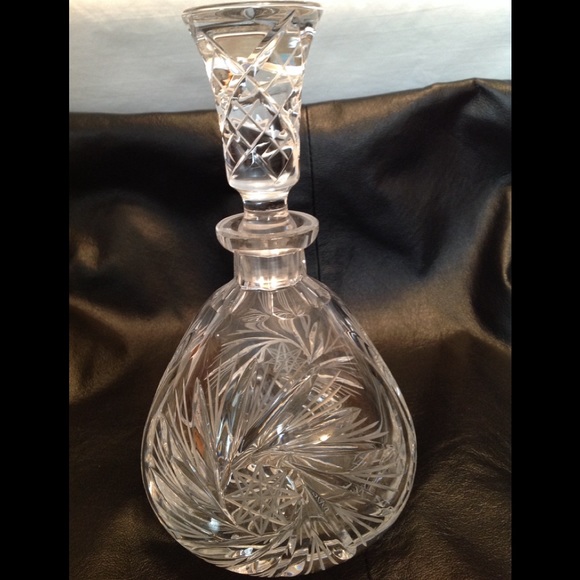 Other - Crystal 8.5" Liquor decanter.LNC